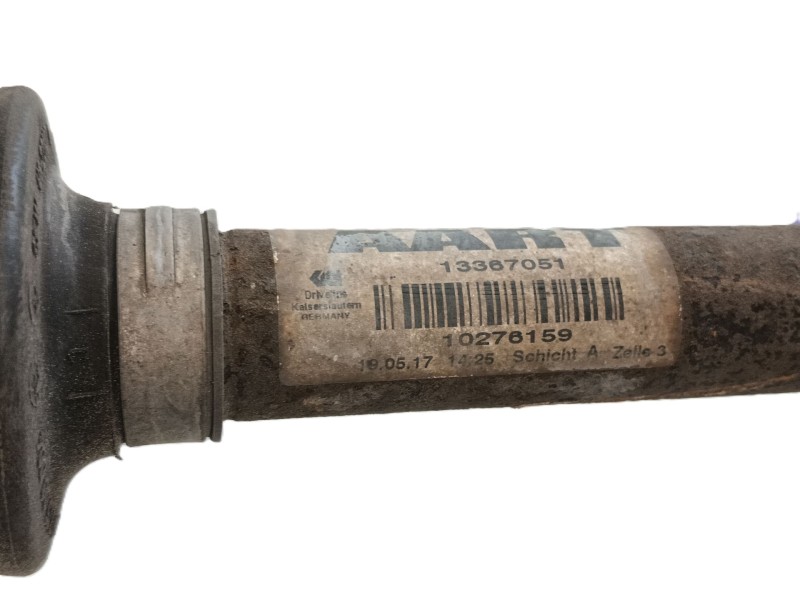 Recambio de transmision delantera izquierda para opel astra k (b16) 1.4 turbo (68) referencia OEM IAM 95522351 / 13367051  