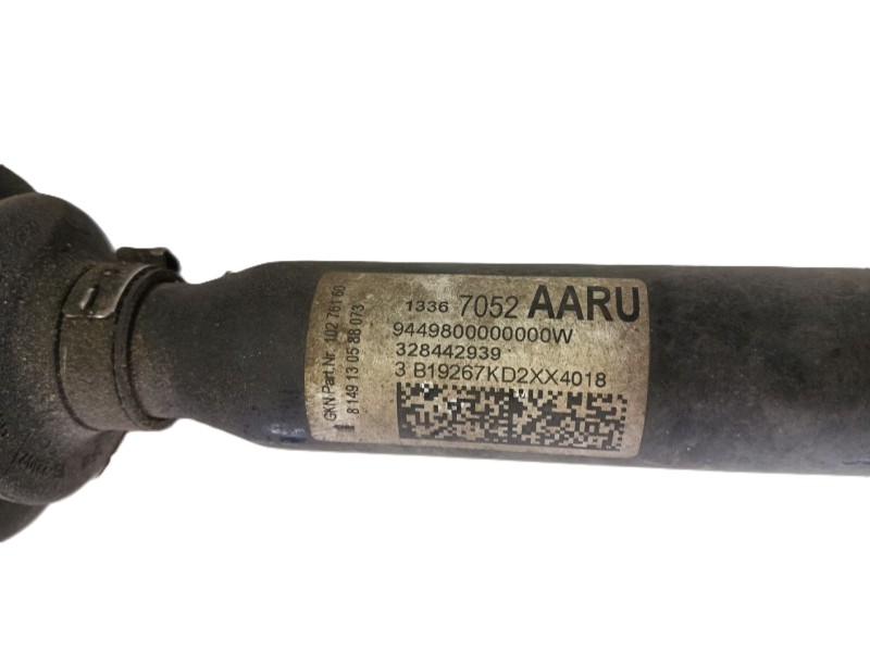 Recambio de transmision delantera derecha para opel astra k (b16) 1.4 turbo (68) referencia OEM IAM 95522353 / 13367052  