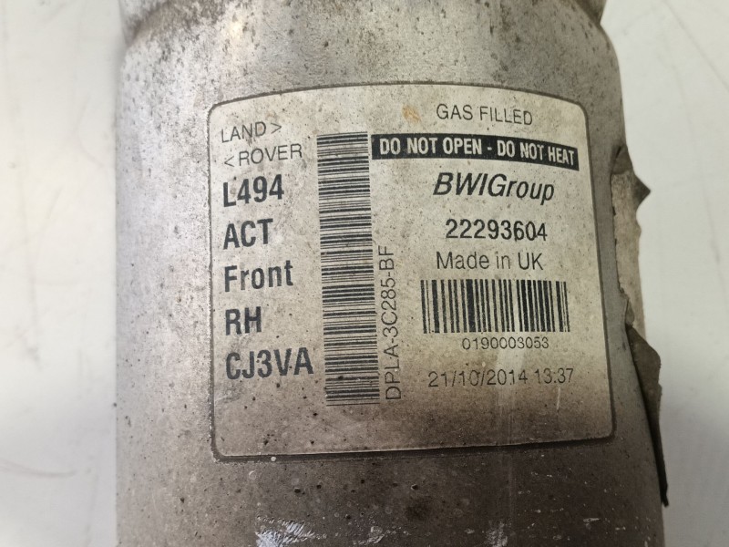 Recambio de amortiguador delantero derecho para land rover range rover sport ii (l494) 4.4 sdv8 4x4 referencia OEM IAM LR087084 