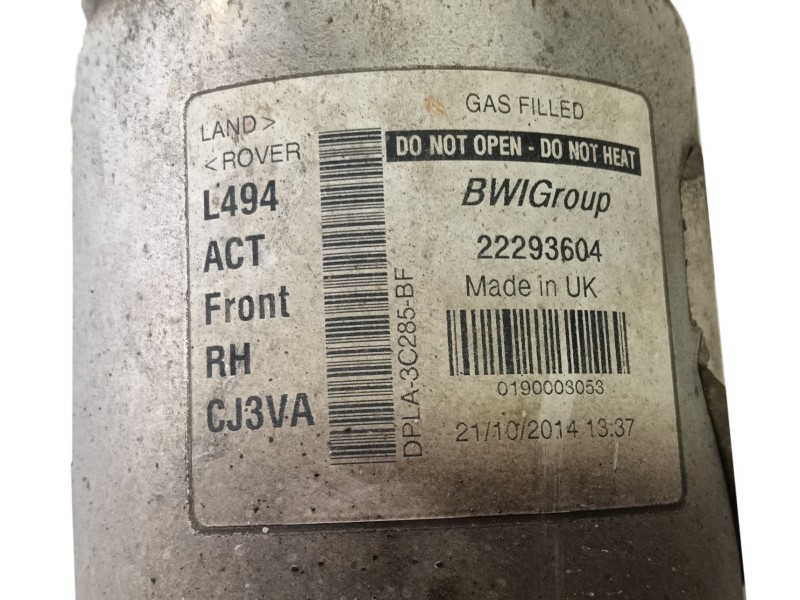 Recambio de amortiguador delantero derecho para land rover range rover sport ii (l494) 4.4 sdv8 4x4 referencia OEM IAM LR087084 