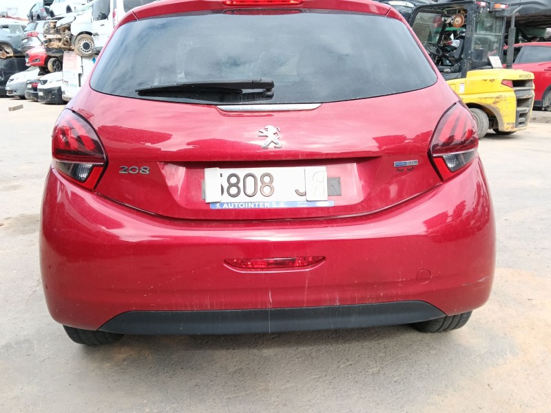 Recambio de paragolpes trasero para peugeot 208 i (ca_, cc_) 1.2 vti 82 referencia OEM IAM 1607254580  