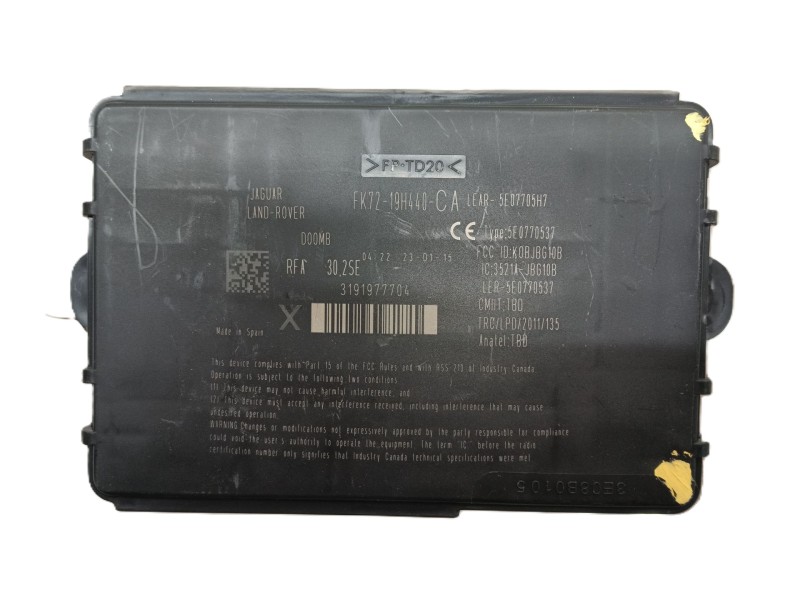 Recambio de modulo electronico para land rover range rover sport ii (l494) 4.4 sdv8 4x4 referencia OEM IAM   