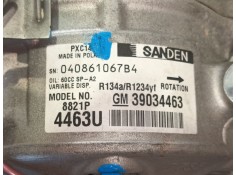 Recambio de compresor aire acondicionado para opel astra k (b16) 1.4 turbo (68) referencia OEM IAM 95529062 / 39157292   2