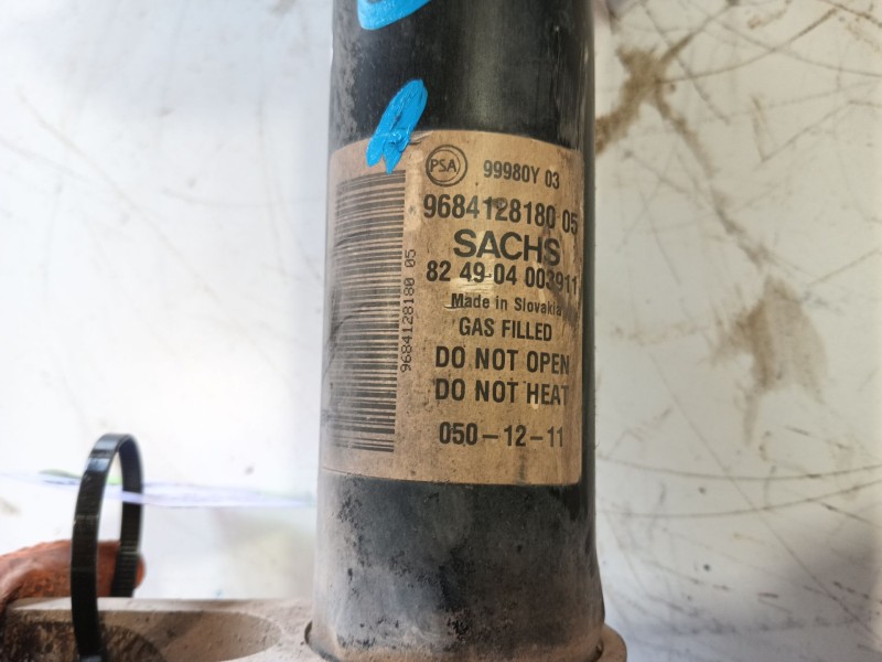 Recambio de amortiguador delantero derecho para citroën berlingo multispace (b9) 1.6 hdi 110 referencia OEM IAM 520882  