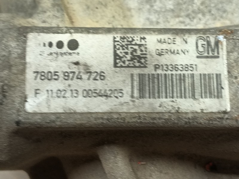 Recambio de cremallera direccion para opel astra j (p10) 1.7 cdti (68) referencia OEM IAM 13368195  