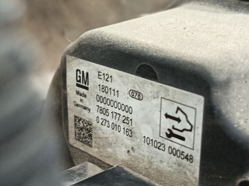 Recambio de cremallera direccion para opel astra j (p10) 1.7 cdti (68) referencia OEM IAM 13368195  