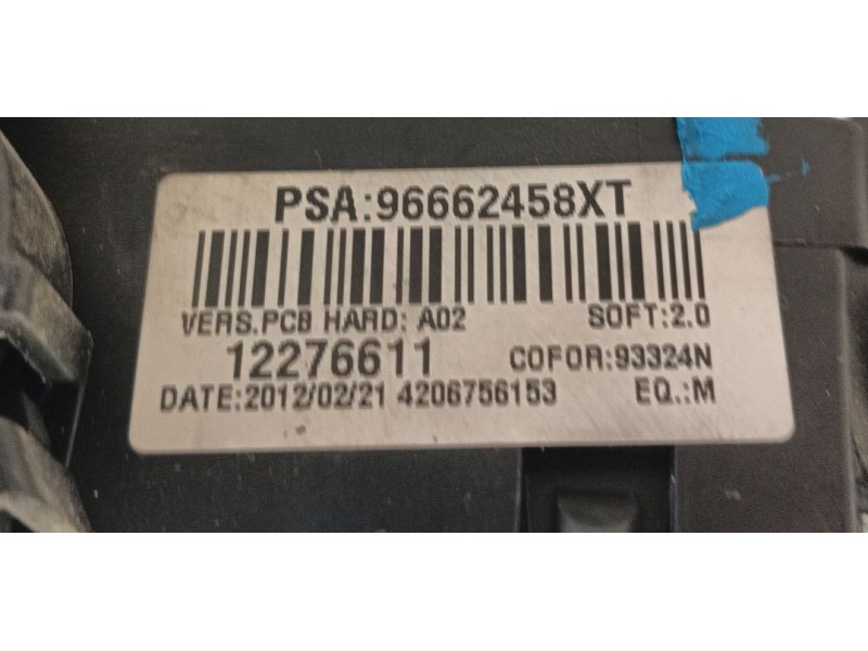 Recambio de mando multifuncion para citroën berlingo multispace (b9) 1.6 hdi 110 referencia OEM IAM 624321  