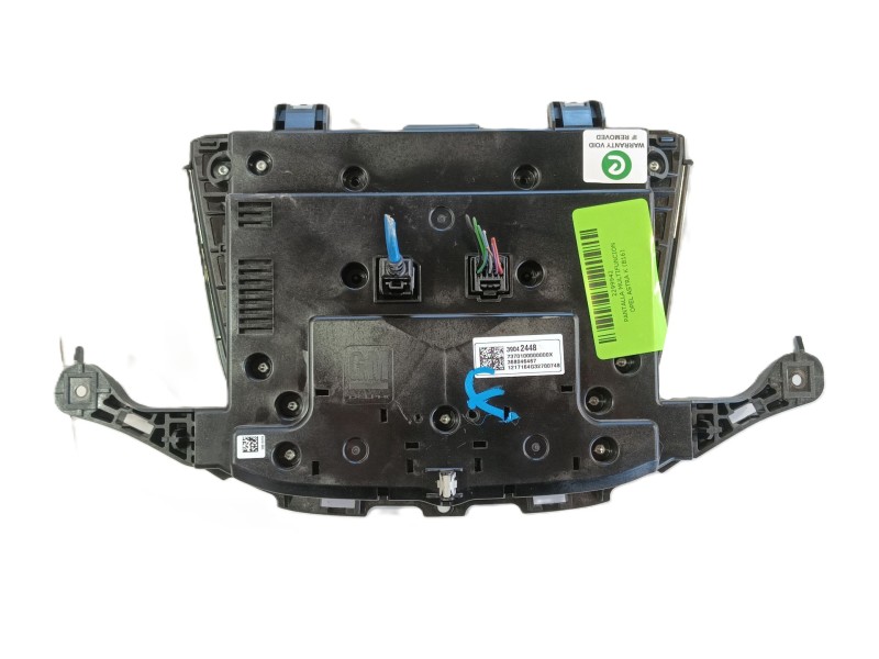 Recambio de pantalla multifuncion para opel astra k (b16) 1.4 turbo (68) referencia OEM IAM   