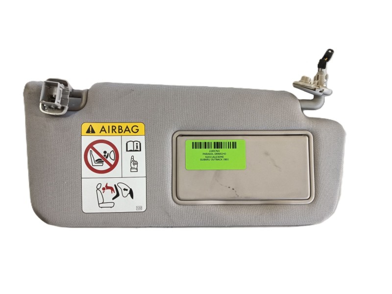 Recambio de parasol derecho para subaru outback (bs) 2.0 d awd (bsd) referencia OEM IAM 92011AL030ME  