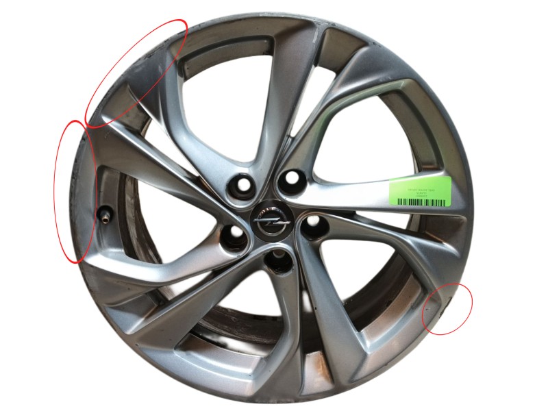 Recambio de llanta para opel astra j (p10) 1.6 (68) referencia OEM IAM  17x7.5 IS44