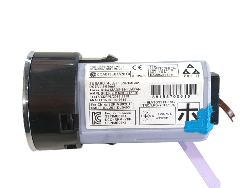 Recambio de boton start/stop off para subaru outback (bs) 2.0 d awd (bsd) referencia OEM IAM   