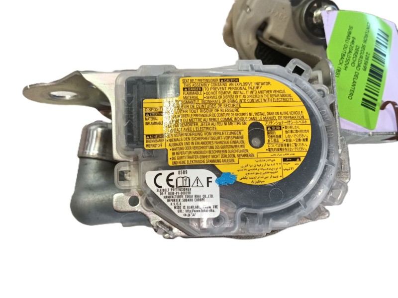 Recambio de cinturon seguridad delantero derecho para subaru outback (bs) 2.0 d awd (bsd) referencia OEM IAM 64620AL050VH  
