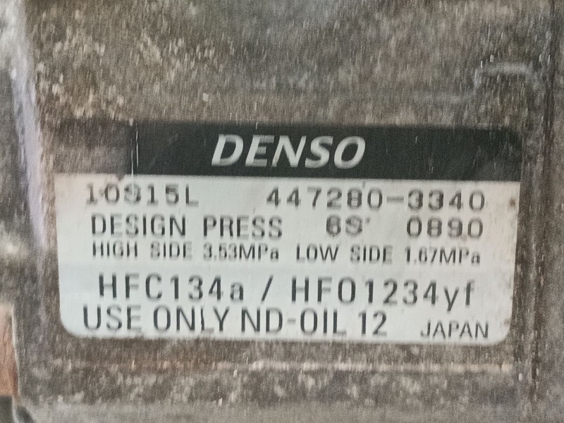 Recambio de compresor aire acondicionado para subaru outback (bs) 2.0 d awd (bsd) referencia OEM IAM   