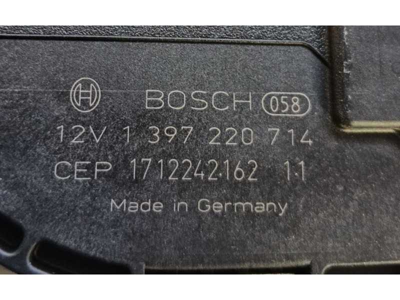 Recambio de motor limpia delantero para opel astra k (b16) 1.4 turbo (68) referencia OEM IAM 39034606  