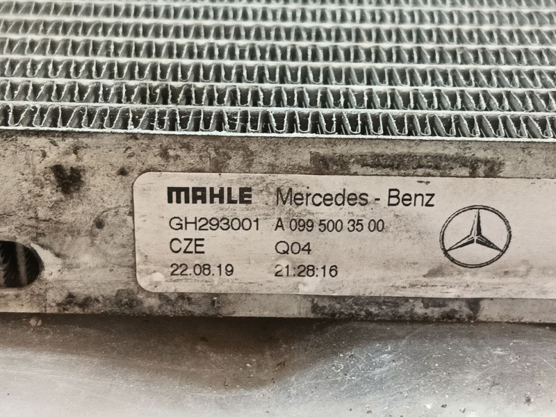 Recambio de radiador agua para mercedes-benz glc (x253) 200 eq boost 4-matic (253.981) referencia OEM IAM A0995003500 GH293001 