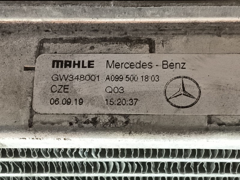 Recambio de radiador agua para mercedes-benz glc (x253) 200 eq boost 4-matic (253.981) referencia OEM IAM A0995001803  