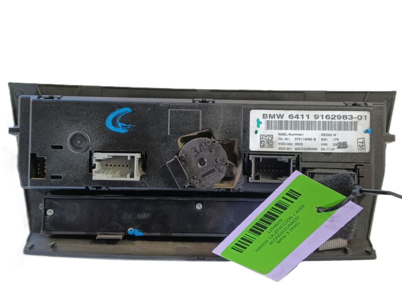 Recambio de mando calefaccion / aire acondicionado para bmw 3 (e90) 320 d referencia OEM IAM   
