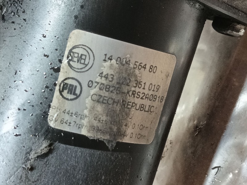 Recambio de motor limpia delantero para citroën jumpy ii furgoneta 2.0 hdi 120 referencia OEM IAM 6405GE 1400456480 