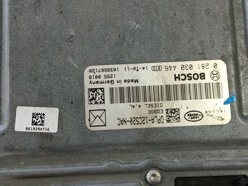 Recambio de centralita motor uce para land rover range rover sport ii (l494) 4.4 sdv8 4x4 referencia OEM IAM   
