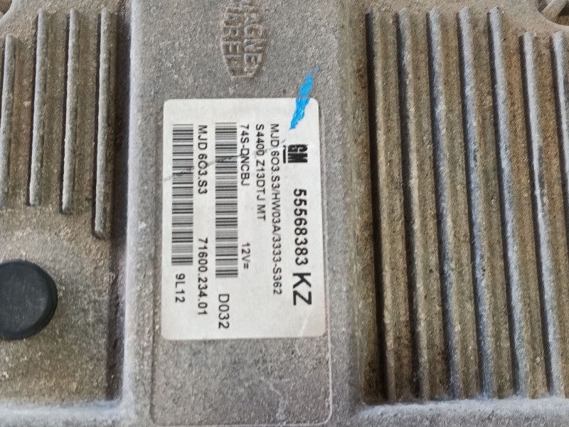 Recambio de centralita motor uce para opel corsa d (s07) 1.3 cdti (l08, l68) referencia OEM IAM   