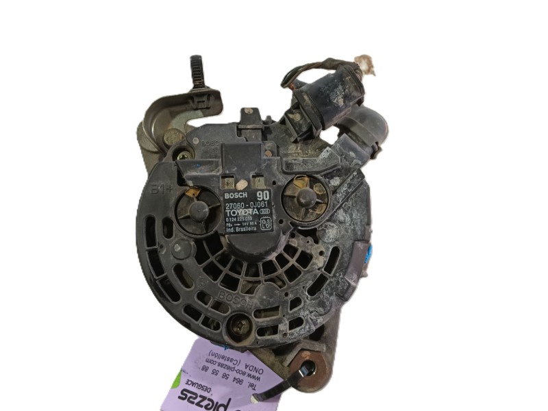 Recambio de alternador para toyota yaris (_p9_) 1.3 vvt-i (scp90_) referencia OEM IAM 270600J051 / 270600J061  