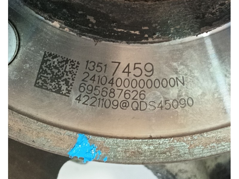 Recambio de mangueta delantera derecha para opel astra k (b16) 1.4 turbo (68) referencia OEM IAM 39030300  