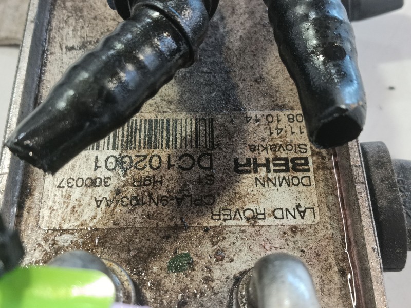 Recambio de enfriador gasoil para land rover range rover sport ii (l494) 4.4 sdv8 4x4 referencia OEM IAM   