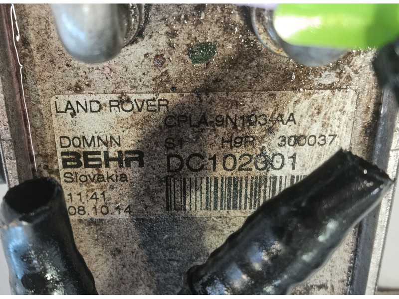 Recambio de enfriador gasoil para land rover range rover sport ii (l494) 4.4 sdv8 4x4 referencia OEM IAM   