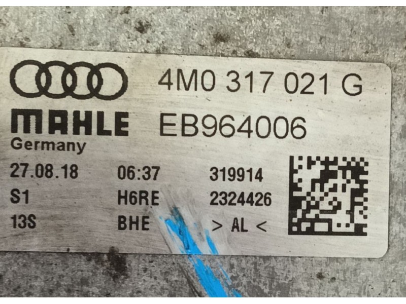 Recambio de enfriador aceite cambio para audi q8 (4mn, 4mt) 50 tdi mild hybrid quattro referencia OEM IAM   