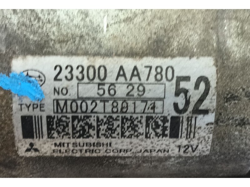 Recambio de motor arranque para subaru outback (bs) 2.0 d awd (bsd) referencia OEM IAM   