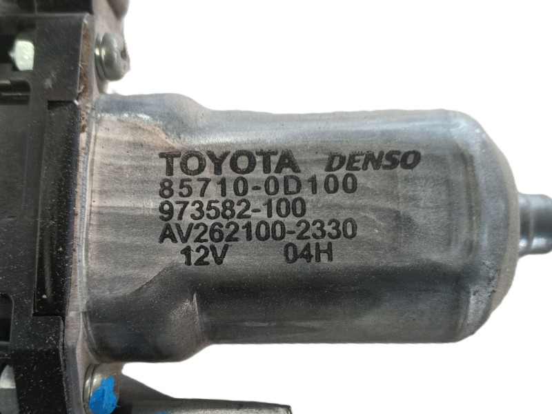 Recambio de elevalunas delantero derecho para toyota yaris (_p9_) 1.4 d-4d (nlp90_) referencia OEM IAM 698100D031  