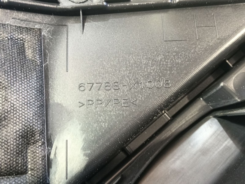 Recambio de guarnecido puerta trasera izquierda para lexus nx ii (_a2_, _h2_) 450h+ e-four (aazh26) referencia OEM IAM   