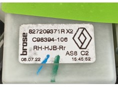 Recambio de elevalunas trasero derecho para renault captur ii (hf_) tce 140 (hfn0) referencia OEM IAM 827209371R   2