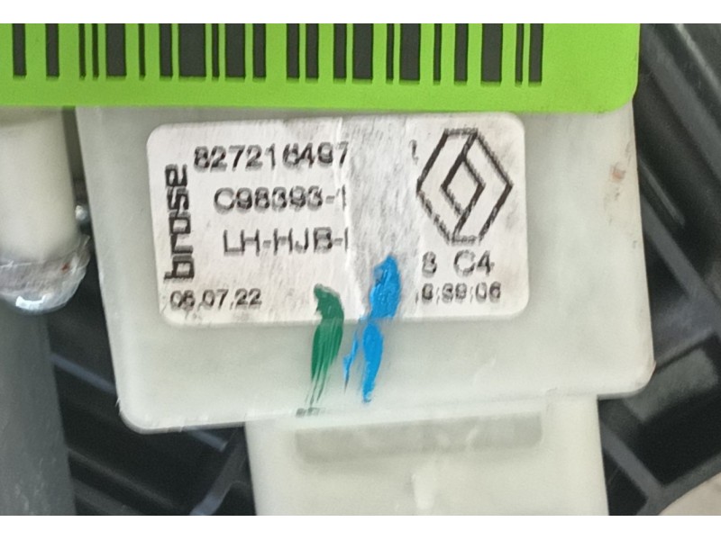 Recambio de elevalunas trasero izquierdo para renault captur ii (hf_) tce 140 (hfn0) referencia OEM IAM 827216497R  
