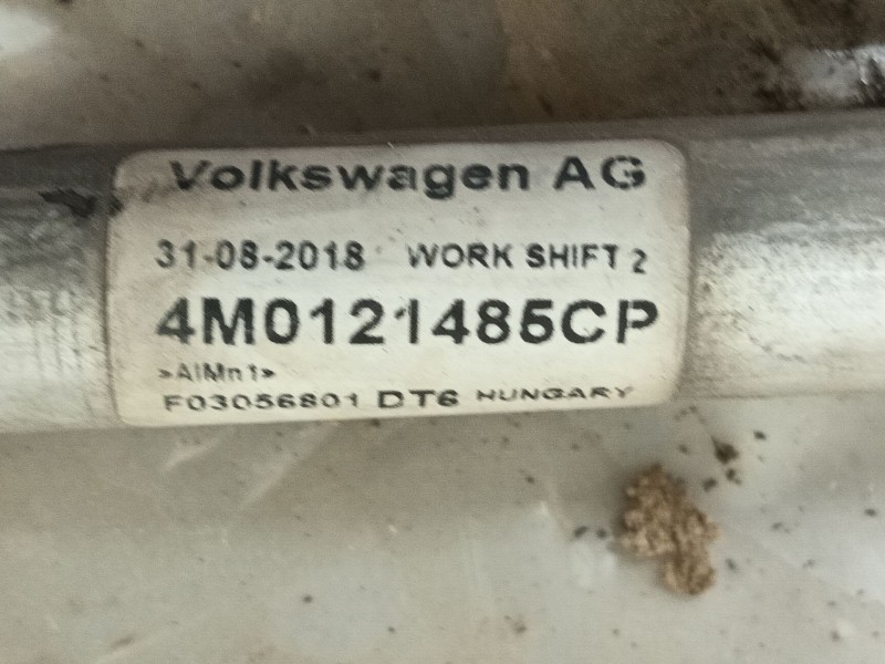 Recambio de calentador auxiliar para audi q8 (4mn, 4mt) 50 tdi mild hybrid quattro referencia OEM IAM 4M0265105E 4M0265081AG 