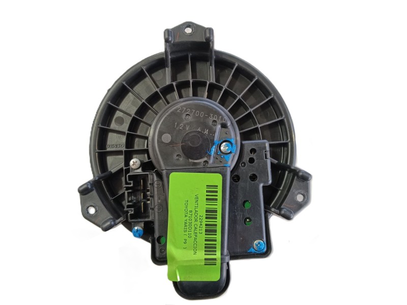 Recambio de ventilador calefaccion para toyota yaris (_p9_) 1.3 vvt-i (scp90_) referencia OEM IAM 871030D110  