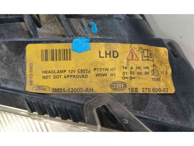 Recambio de faro derecho para ford focus c-max (dm2) 1.6 referencia OEM IAM 1347459  
