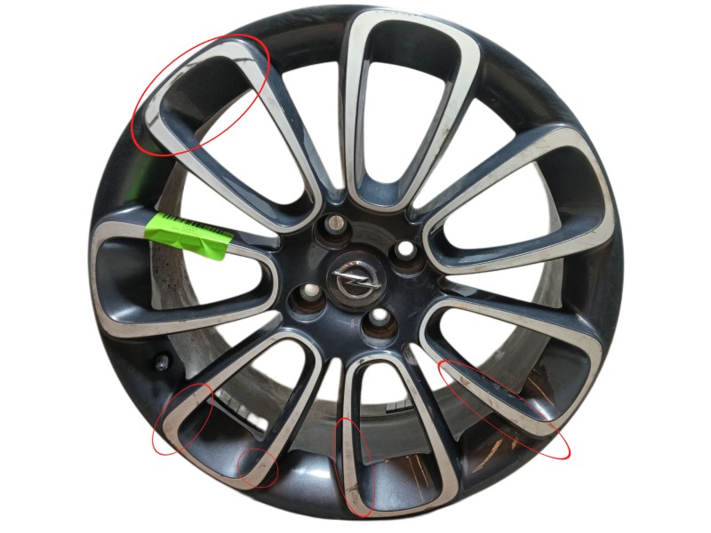 Recambio de llanta para opel adam (m13) 1.4 referencia OEM IAM  17x7J IS44