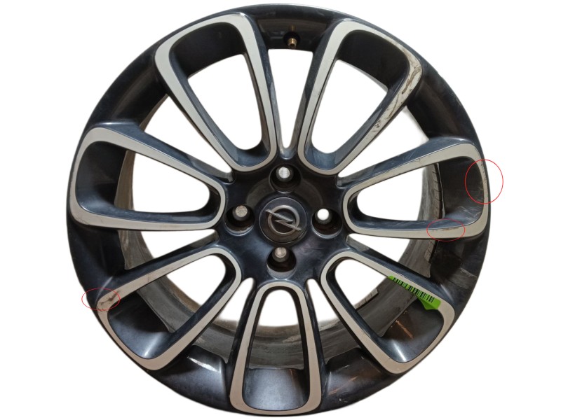 Recambio de llanta para opel adam (m13) 1.4 referencia OEM IAM  17x7J IS44