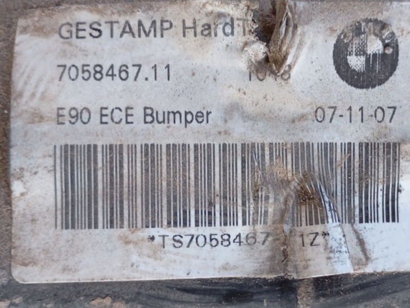 Recambio de refuerzo paragolpes trasero para bmw 3 (e90) 320 d referencia OEM IAM 51127058522  