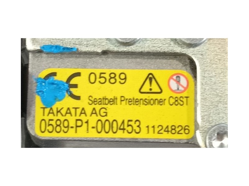 Recambio de cinturon seguridad trasero derecho para subaru outback (bs) 2.0 d awd (bsd) referencia OEM IAM 64660AL020VH  