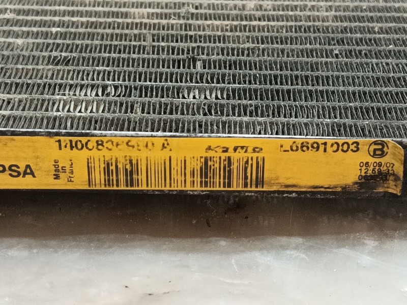 Recambio de condensador / radiador aire acondicionado para citroën jumpy ii furgoneta 2.0 hdi 120 referencia OEM IAM   