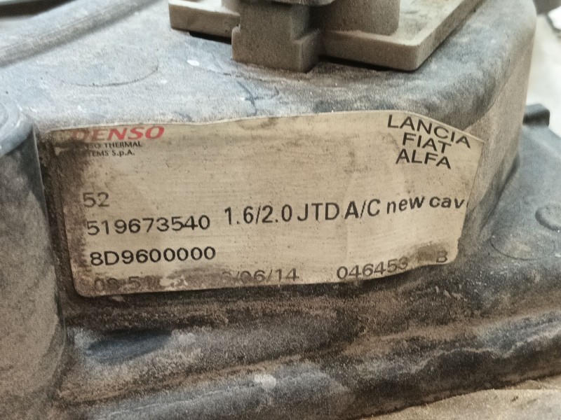 Recambio de electroventilador para fiat doblo cargo (263_) 1.6 d multijet referencia OEM IAM 51833973  