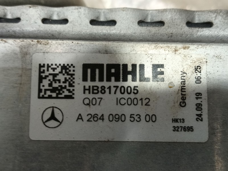 Recambio de intercooler para mercedes-benz glc (x253) 200 eq boost 4-matic (253.981) referencia OEM IAM A2640905300 HB817005 