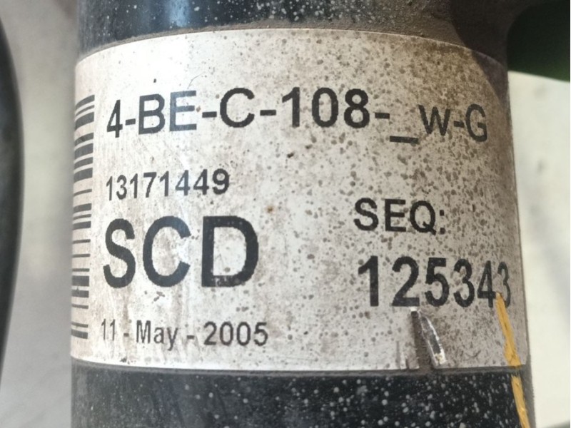 Recambio de amortiguador delantero izquierdo para opel astra h (a04) 1.7 cdti (l48) referencia OEM IAM 93179692  