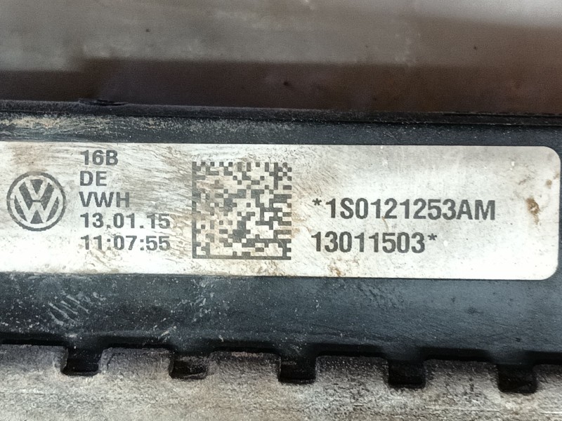 Recambio de radiador agua para seat mii (kf1, ke1) 1.0 referencia OEM IAM 1S0121253AL  