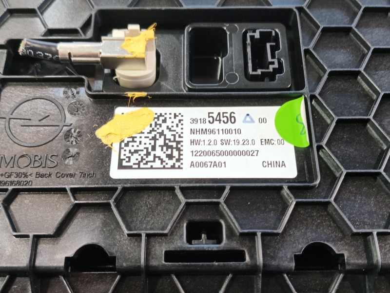 Recambio de pantalla multifuncion para opel corsa f (p2jo) corsa-e (68) referencia OEM IAM   