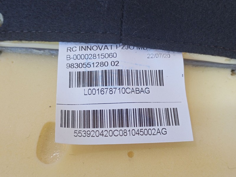 Recambio de asientos traseros para opel corsa f (p2jo) corsa-e (68) referencia OEM IAM  983055128002 