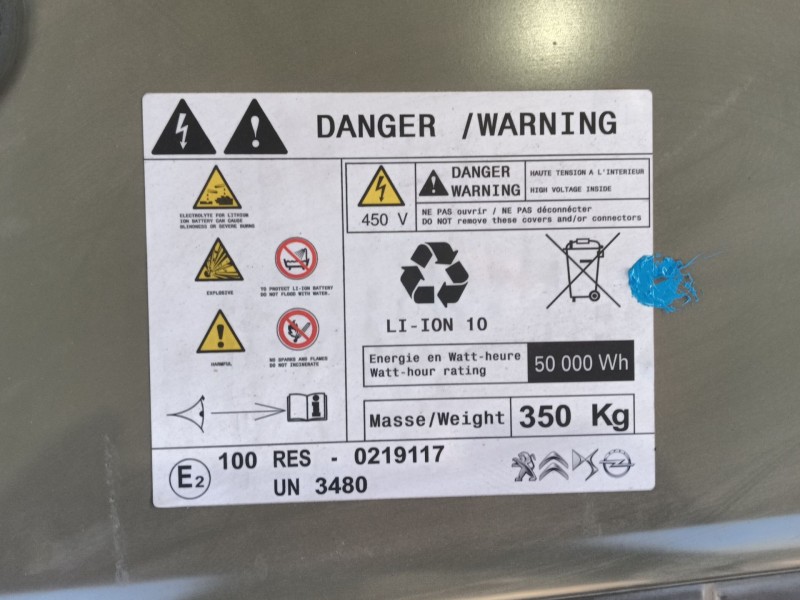 Recambio de bateria para opel corsa f (p2jo) corsa-e (68) referencia OEM IAM 9840594080 9840594080 