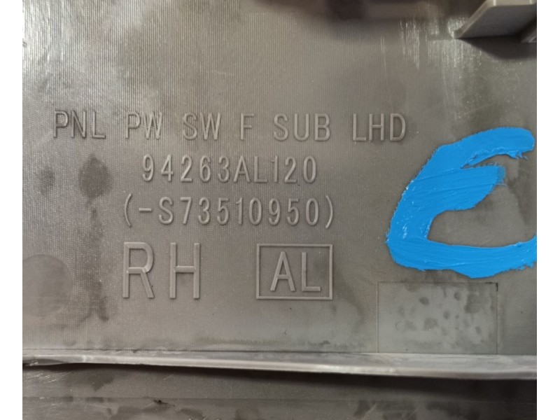 Recambio de mando elevalunas delantero derecho para subaru outback (bs) 2.0 d awd (bsd) referencia OEM IAM 83071FG100  